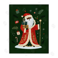 Victoria Barnes | Festive St. Nick Green Christmas Winter Holiday