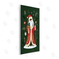 Victoria Barnes | Festive St. Nick Green Christmas Winter Holiday