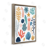 June Erica Vess | Coral Reef Ocean Life Playful Pastel Sea Plants