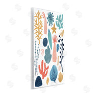 June Erica Vess | Coral Reef Ocean Life Playful Pastel Sea Plants