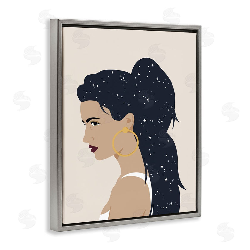 Annie Warren | Stars in Hair Glam Female Portrait Constellations