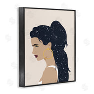 Annie Warren | Stars in Hair Glam Female Portrait Constellations