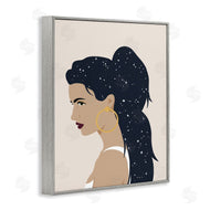 Annie Warren | Stars in Hair Glam Female Portrait Constellations