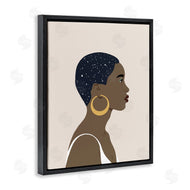 Annie Warren | Night Sky Constellation Hairstyle Glam Female Portrait
