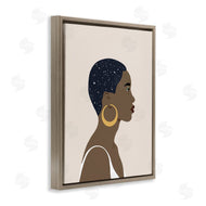 Annie Warren | Night Sky Constellation Hairstyle Glam Female Portrait