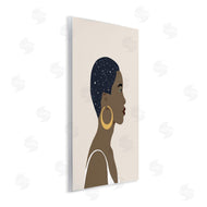 Annie Warren | Night Sky Constellation Hairstyle Glam Female Portrait