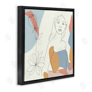 Melissa Wang | Expressive Female Linework Spring Florals Pastel Curves