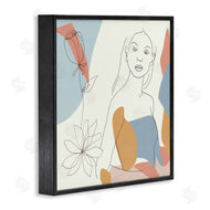 Melissa Wang | Expressive Female Linework Spring Florals Pastel Curves