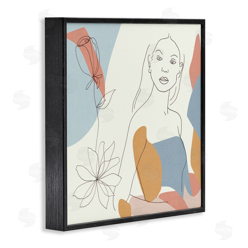 Melissa Wang | Expressive Female Linework Spring Florals Pastel Curves