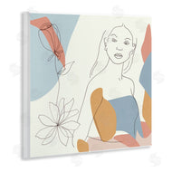 Melissa Wang | Expressive Female Linework Spring Florals Pastel Curves