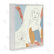 Melissa Wang | Expressive Female Linework Spring Florals Pastel Curves