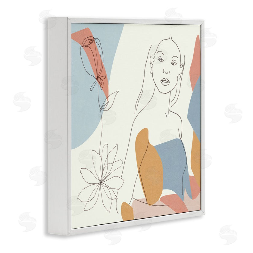 Melissa Wang | Expressive Female Linework Spring Florals Pastel Curves