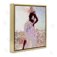 Alonzo Saunders | Fashion Style Female Dancing in Floral Field