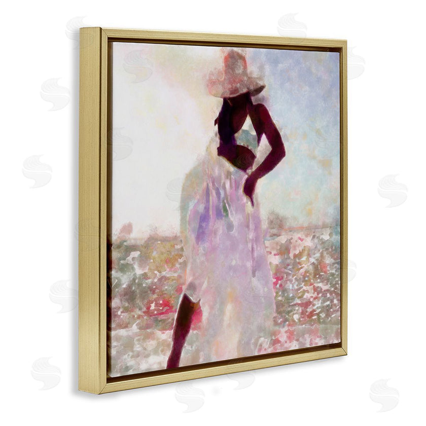 Alonzo Saunders | Fashion Style Female Dancing in Floral Field