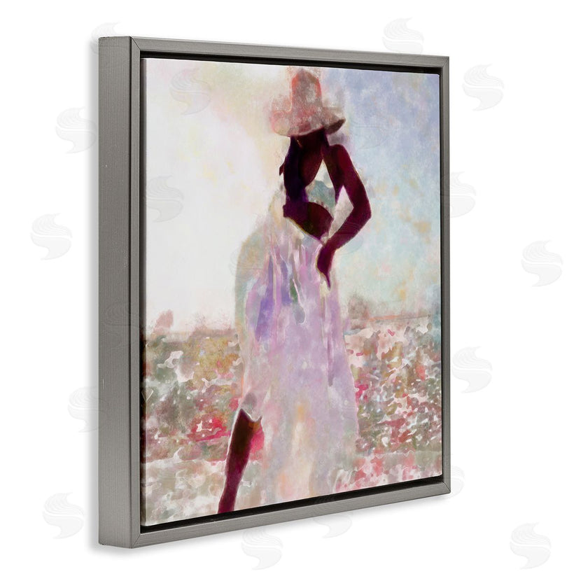 Alonzo Saunders | Fashion Style Female Dancing in Floral Field