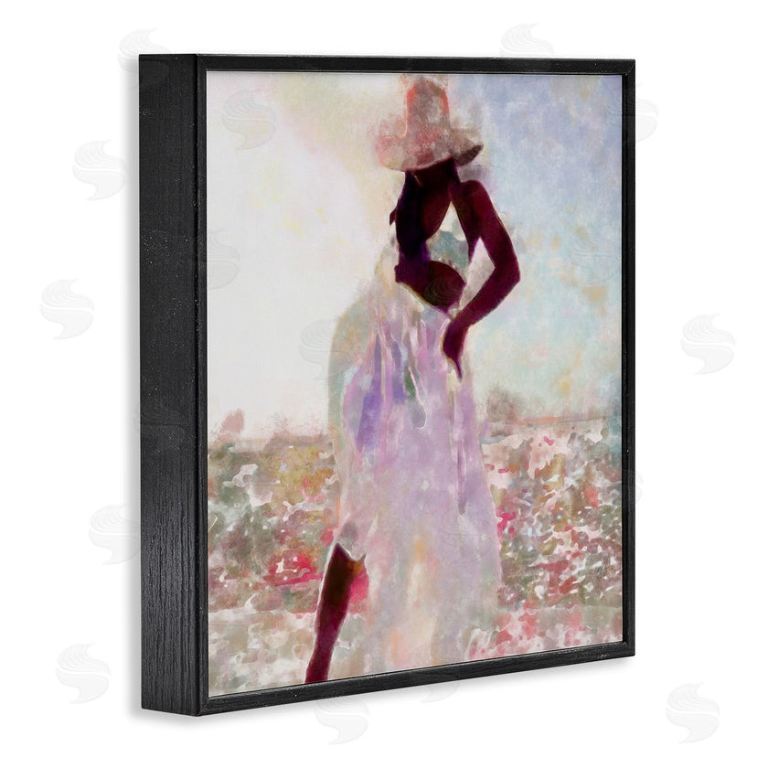 Alonzo Saunders | Fashion Style Female Dancing in Floral Field