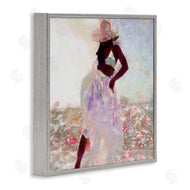 Alonzo Saunders | Fashion Style Female Dancing in Floral Field