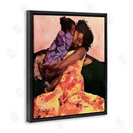 Alonzo Saunders | Motherly Hug Loving Family Daughter Moment