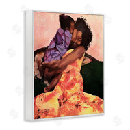 Alonzo Saunders | Motherly Hug Loving Family Daughter Moment