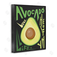 Ayse | Green Avocado Expressive Pop Healthy Love Phrases
