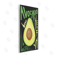 Ayse | Green Avocado Expressive Pop Healthy Love Phrases