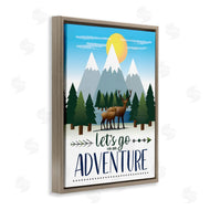 AE Design | Let's Go Adventure Phrase Forest Animal Mountain Range