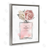 Amanda Greenwood | Vintage Flowers in Pink Bottle