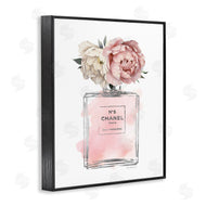 Amanda Greenwood | Vintage Flowers in Pink Bottle