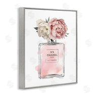 Amanda Greenwood | Vintage Flowers in Pink Bottle