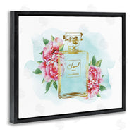 Amanda Greenwood | Pink Florals and Blue Splash Fashion Fragrance