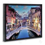 Alan Blaustein | Traditional Venice Cityscape Canal Bridge Architecture