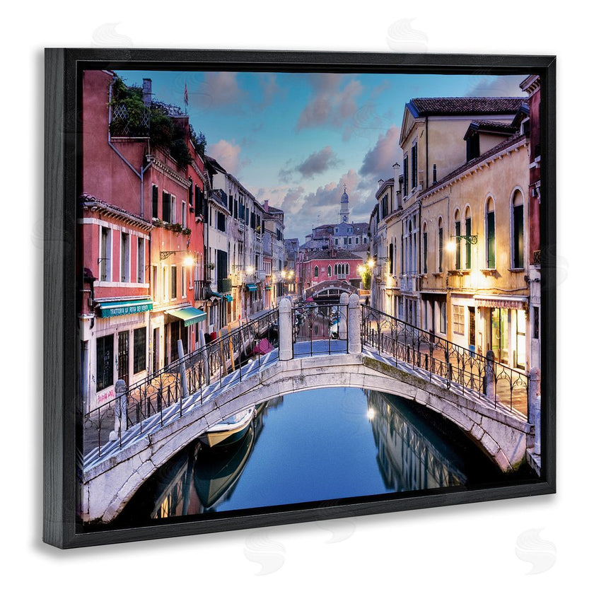Alan Blaustein | Traditional Venice Cityscape Canal Bridge Architecture