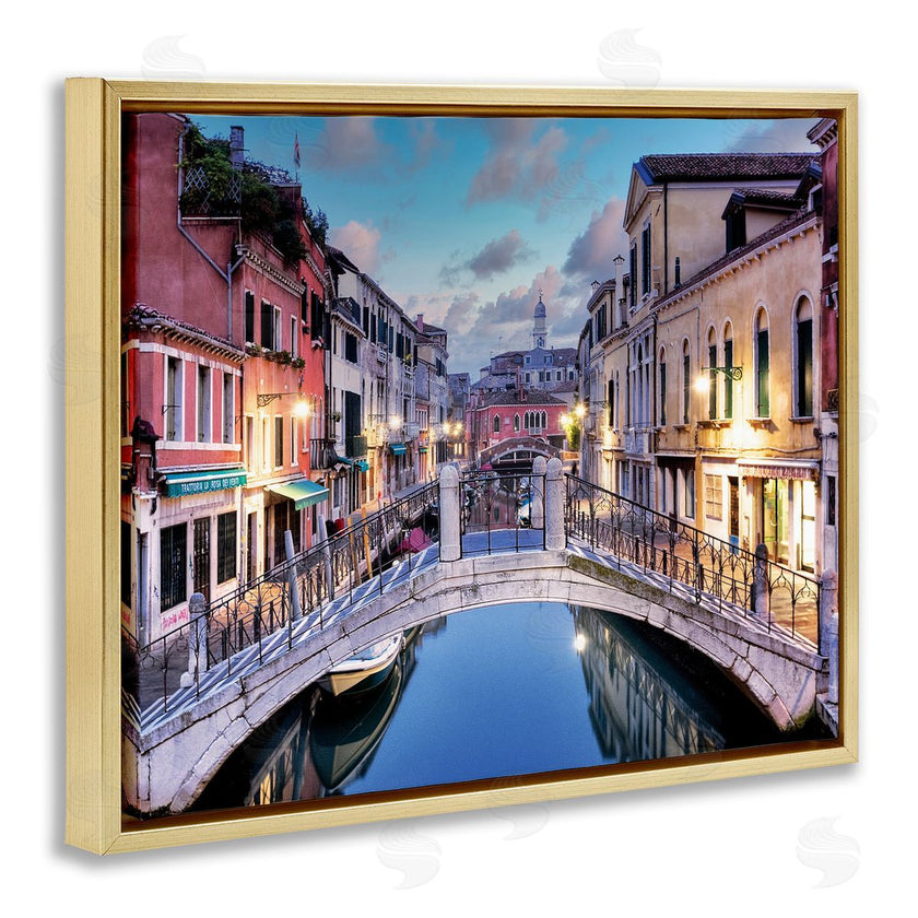 Alan Blaustein | Traditional Venice Cityscape Canal Bridge Architecture