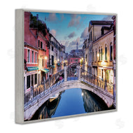 Alan Blaustein | Traditional Venice Cityscape Canal Bridge Architecture
