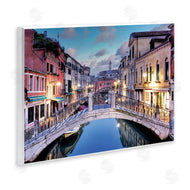 Alan Blaustein | Traditional Venice Cityscape Canal Bridge Architecture