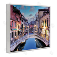Alan Blaustein | Traditional Venice Cityscape Canal Bridge Architecture