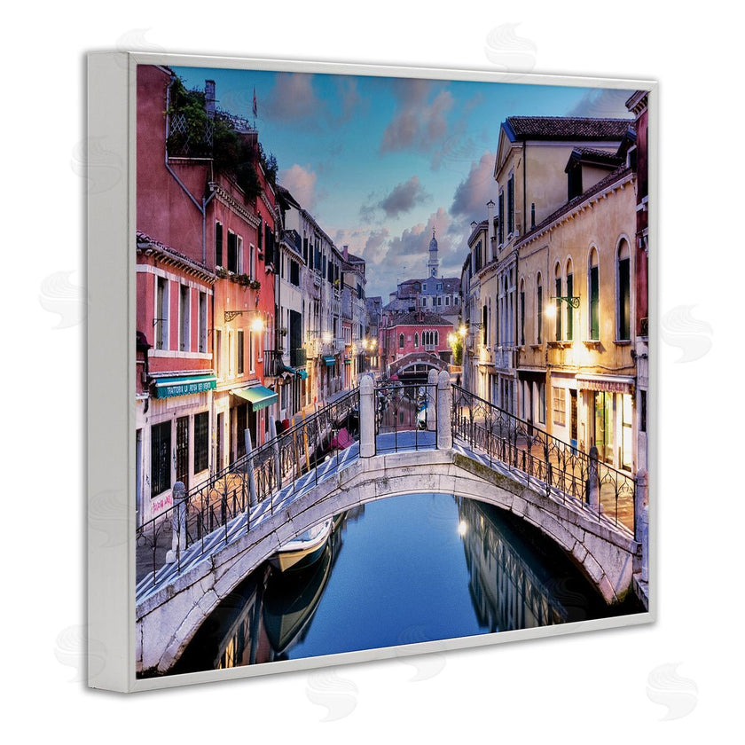 Alan Blaustein | Traditional Venice Cityscape Canal Bridge Architecture