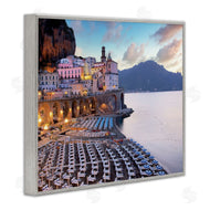 Alan Blaustein | Coastal Italian Beach Seaside Resort Cityscape