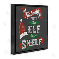 Buck Wear | Holiday Elf Phrase Santa Hat Red Green Christmas