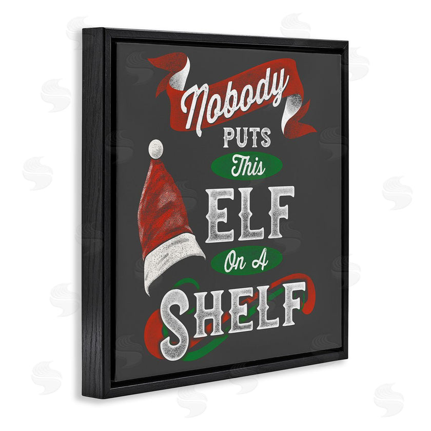 Buck Wear | Holiday Elf Phrase Santa Hat Red Green Christmas