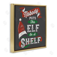 Buck Wear | Holiday Elf Phrase Santa Hat Red Green Christmas