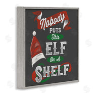 Buck Wear | Holiday Elf Phrase Santa Hat Red Green Christmas