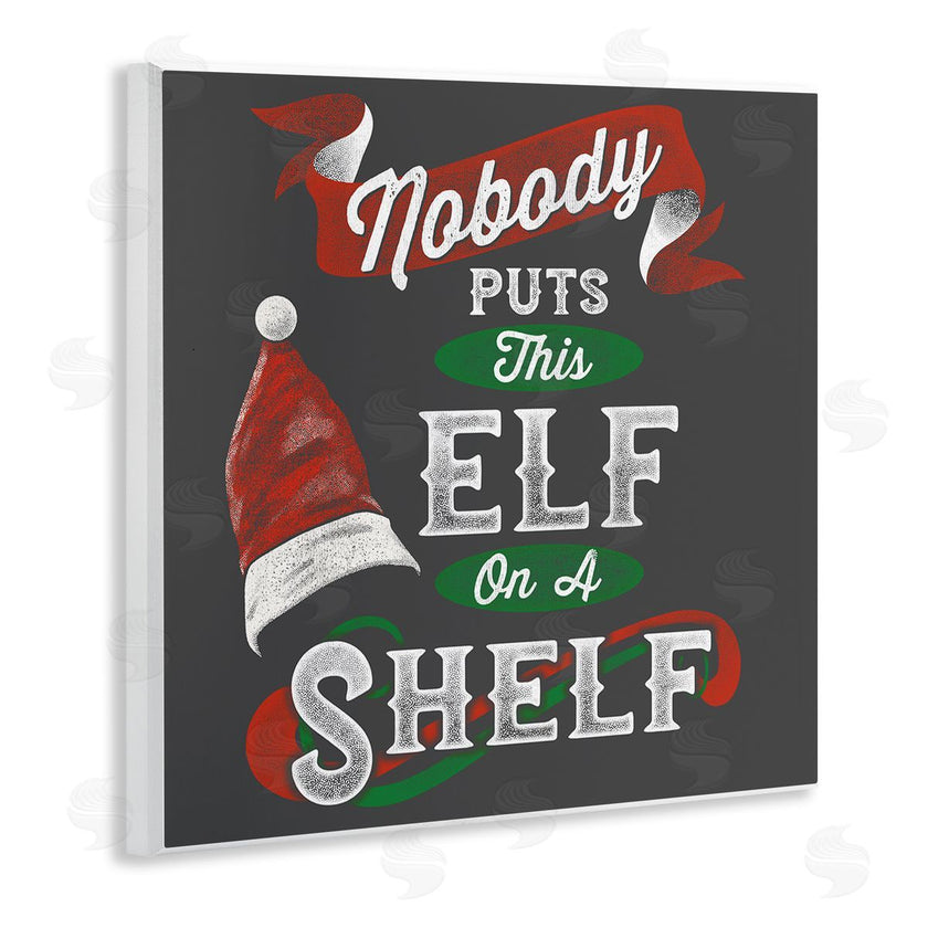 Buck Wear | Holiday Elf Phrase Santa Hat Red Green Christmas