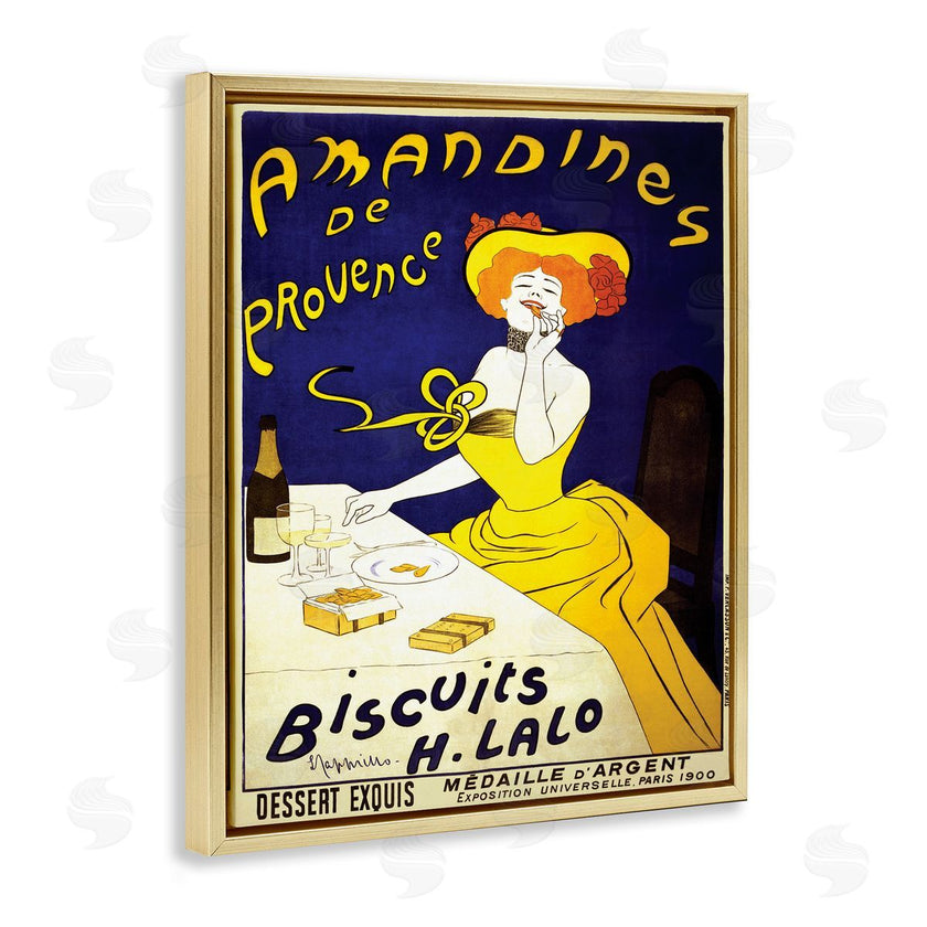 Leonetto Cappiello | Vintage Parisian Amandine's Biscuits European Advertisement