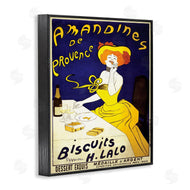 Leonetto Cappiello | Vintage Parisian Amandine's Biscuits European Advertisement
