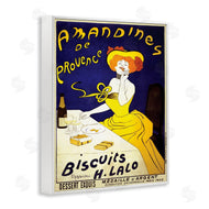Leonetto Cappiello | Vintage Parisian Amandine's Biscuits European Advertisement
