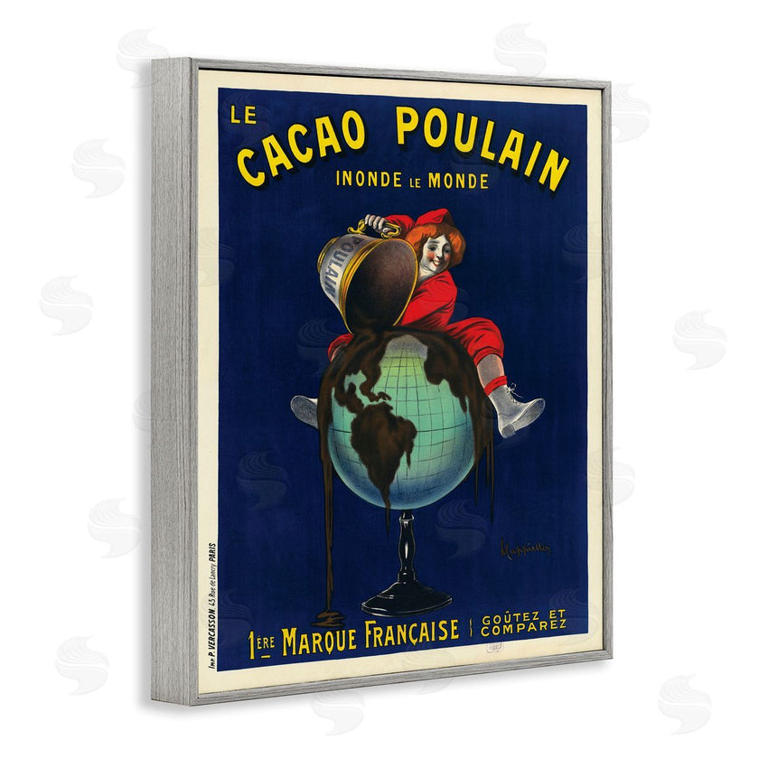 Leonetto Cappiello | Vintage Cacao Chocolate Advertisement Parisian Dessert