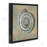 Caroline Kelly | Nautical Spiral Shell Vintage Coastal Muted Neutral