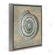 Caroline Kelly | Nautical Spiral Shell Vintage Coastal Muted Neutral