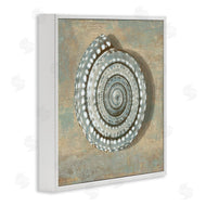 Caroline Kelly | Nautical Spiral Shell Vintage Coastal Muted Neutral